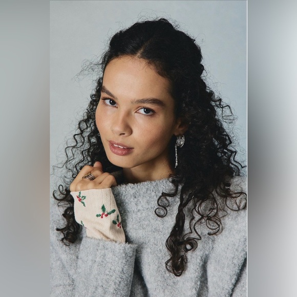 FREE PEOPLE We The Free Daria Cuff Cardi TOP - Picture 4 of 11